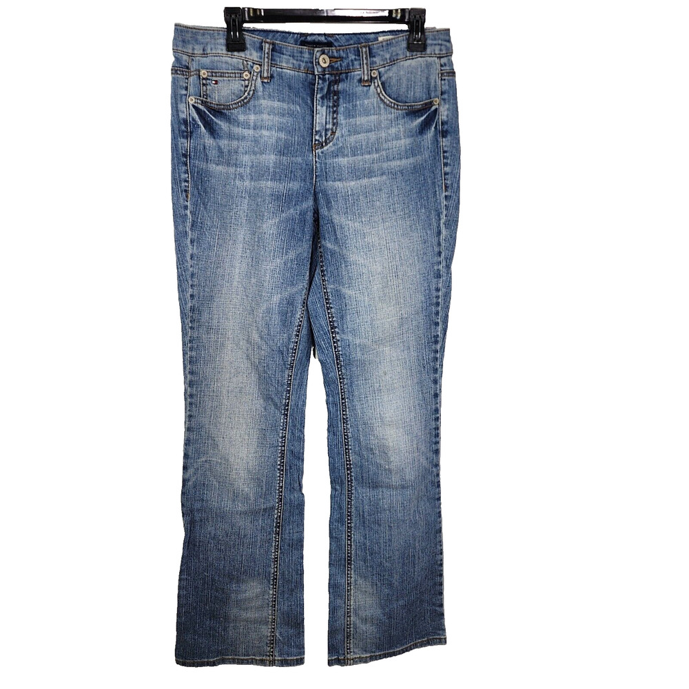 Tommy Hilfiger Jeans Womens Size 8 American Hope Bootcut Classic Rise Blue Denim
